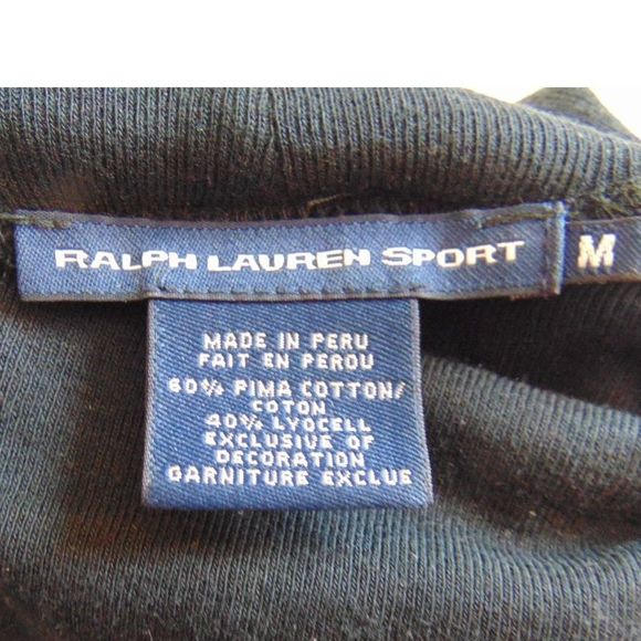 Ralph Lauren Sport Turtleneck Women's Dress Knit Sz M Black Cotton/Lyocel - Picture 4 of 7